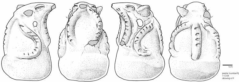Kaye et al.: Bowls and Burials 97 Fig 11: Ceramic pestle (no.1878).