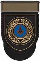 $11.00 2 1/4 x 3 Raised Emblem 183-R $12.00 2 1/4 x 3 Engraved Emblem (Shown as style A) 184-E $11.