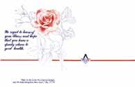 GREETING CARDS Masonic Anniversary MB-6700 100 Cards $30.