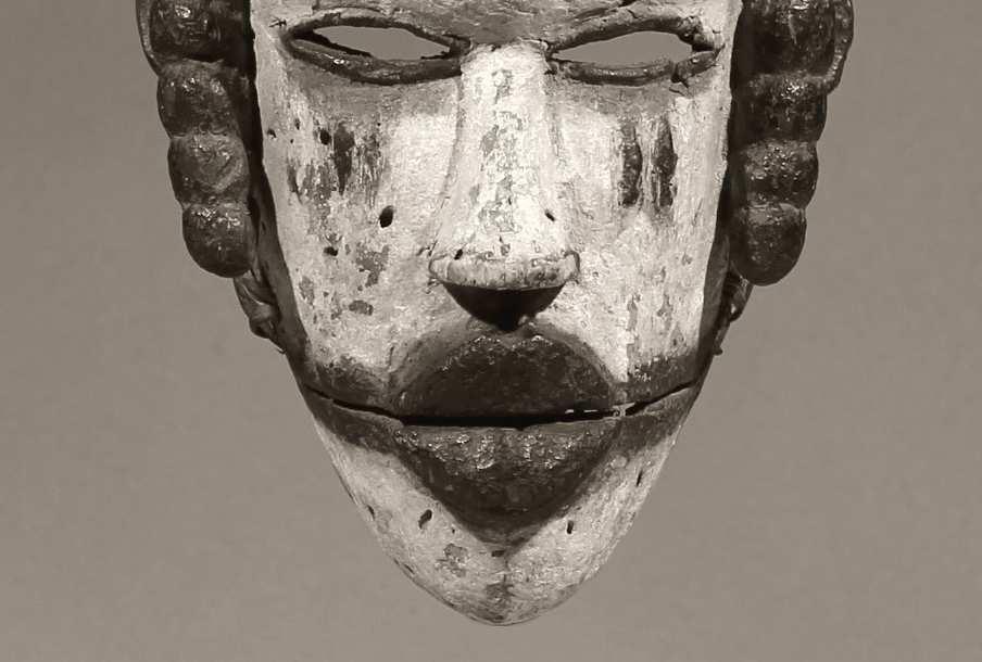Superb Elu female mask Provenience: Collected in