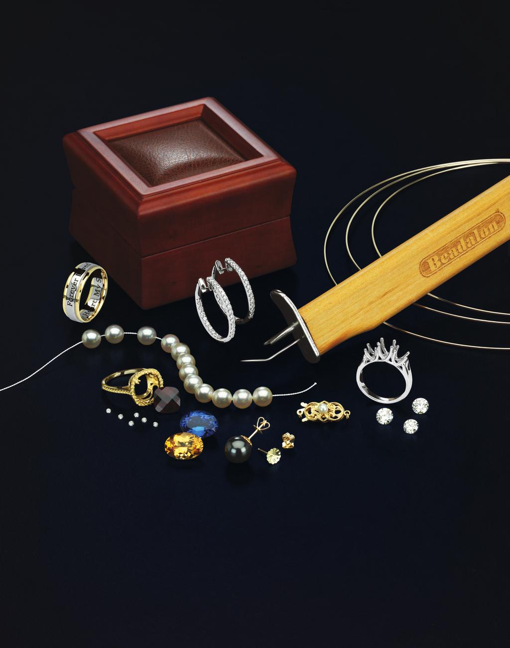 Where Possibilities Never End Our inventory of mountings, findings, diamonds and gemstones offer you endless possibilites.