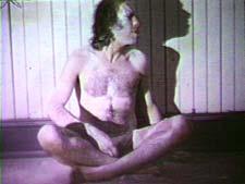 Vito Acconci: Early Super-8 Films 1969-1972 Flour/Breath Piece 1970, 3 min, color, silent The artist, covered in flour, tries to blow the