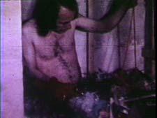 Vito Acconci: Early Super-8 Films 1969-1972 Second Hand 1971, 15 min, color Documentation of an evening of three simultaneous performances (Terry Fox, Dennis Oppenheim, Vito Acconci), in January 1971.