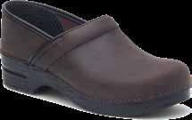 STAPLED CLOG COLLECTION PROFESSIONAL $130.00 06500 MEN'S Features & Benefits 1. Protective heel counter allows the heel to move up and down freely while providing lateral stability. 2.