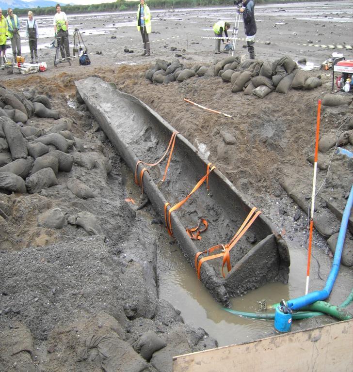 After six years of conservation treatment following its excavation in 2006, the Carpow Bronze Age logboat has returned home to the