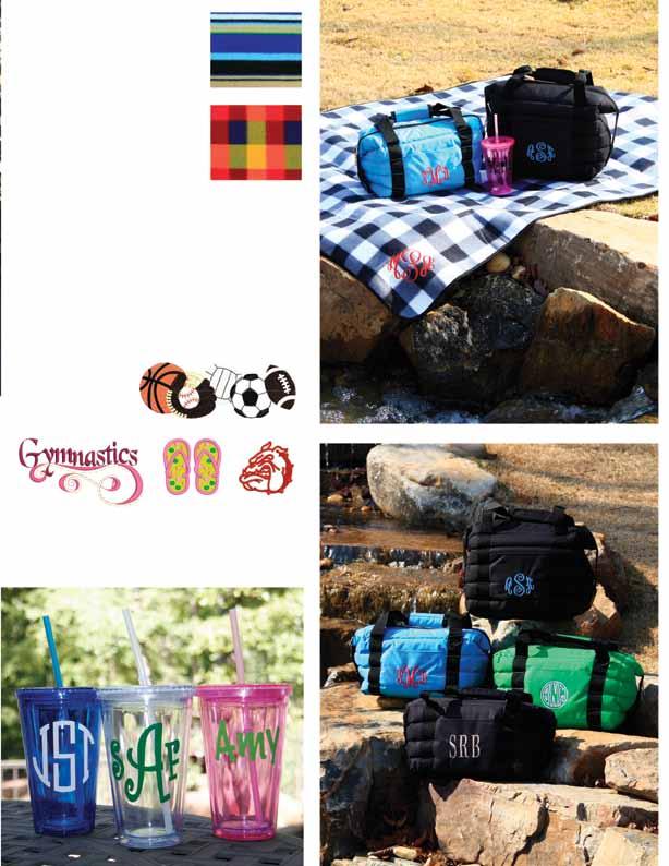 Roll and Go Picnic Blanket, EB0025-(specify pattern) $48 (shown in black and white check) Whether you are going on a picnic, to the beach, or to catch a game, this is the perfect accessory.