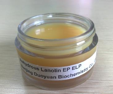 Anhydrous Lanolin (refined wool fat) may contain no more than 0.25% of water.