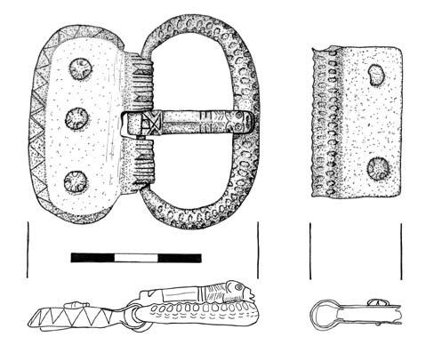 LATE ROMAN MILITARY BELT TYPES Late Roman military belts are found in most of the Roman provinces, especially Gaul and Pannonia and belong to the 4 th and 5 th centuries.