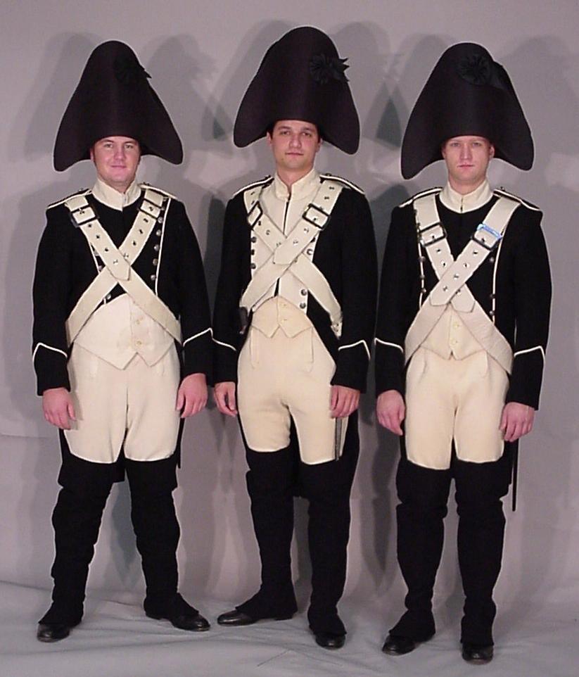 Soldiers Eight Costumes Eight Soldier Costumes Off-white, stretchy pants Off-white vest