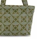 With refi ned lines that show off fab prints, this tote may become your new best friend!