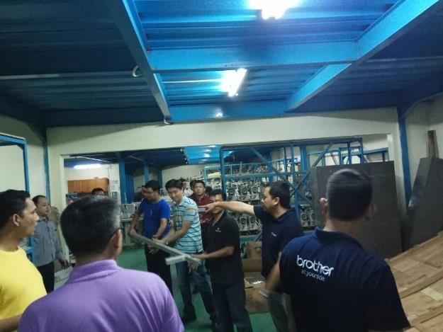 GEMBA Walkthrough in spare-part division