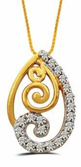Diamond Dazzlers ome more exquisite collections have been presented from the Nirvana S Diamond Jewellery brand.