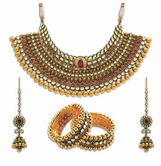 Ode to Radha ecently, fashion designer Neeta Lulla designed a magnificent 22-karat line for Forever Jewellery R entitled Radha.