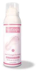 The Footlogix Product Line Dry & Very Dry Skin Anti-Fungal 2 Dry Skin Formula Contains 5% Urea. For Normal to Dry Skin.
