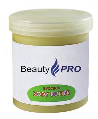 BeautyPRO range of body butters and creams,