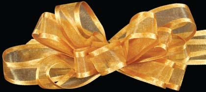 34 2558 #3 Corsage Sheer With Satin Edge $3.