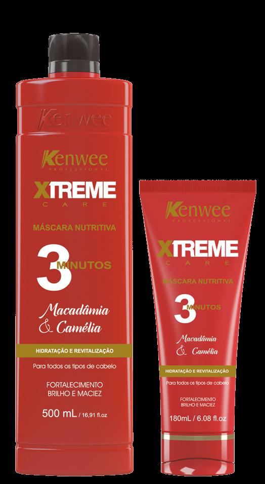 The Xtreme Care line has been developed to restore softness, soft touch, shine and naturalness of the threads.