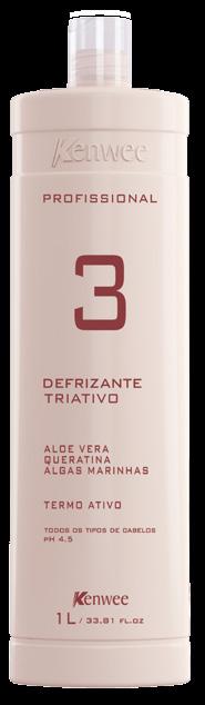 TRIATIVA Wash Basic Triativa line is a treatment line made for all types of hair. Formulated with Keratin, Marine Algae and Aloe Vera, provides hair softness, silkiness, lightness and shine.