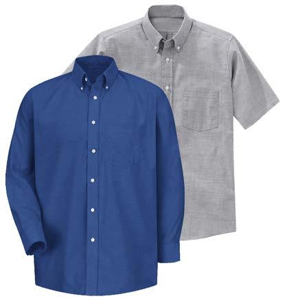 Executive Oxford Dress Shirt Soft, easy-care finish with wrinkle resist, soil release and