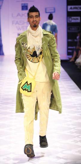Nitin Bal Chauhan ensured that the theme resonated in his collection of