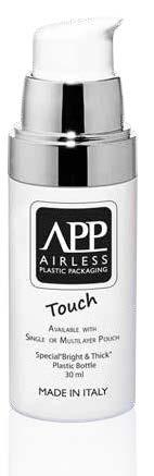 Airless TAG Luxea 30ml POUCH SYSTEM - PATENTED MADE BY LUMSON Bottle = Glass Pump Airless Luxea =