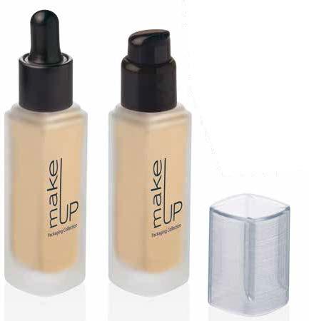 Other accessories available at pages 72-73 Glass Bottle Keira 30ml NECK = GCMI 20/400HS Spray Coloring, Screen Printing, Hot