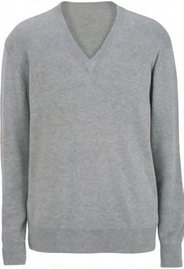 ALL-COTTON FINE GAUGE SWEATERS 4700 Unisex V-Neck Sweater $39.