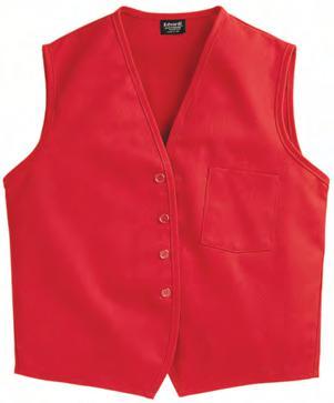 68 Twill Vest has available with chest pocket with pencil track or with