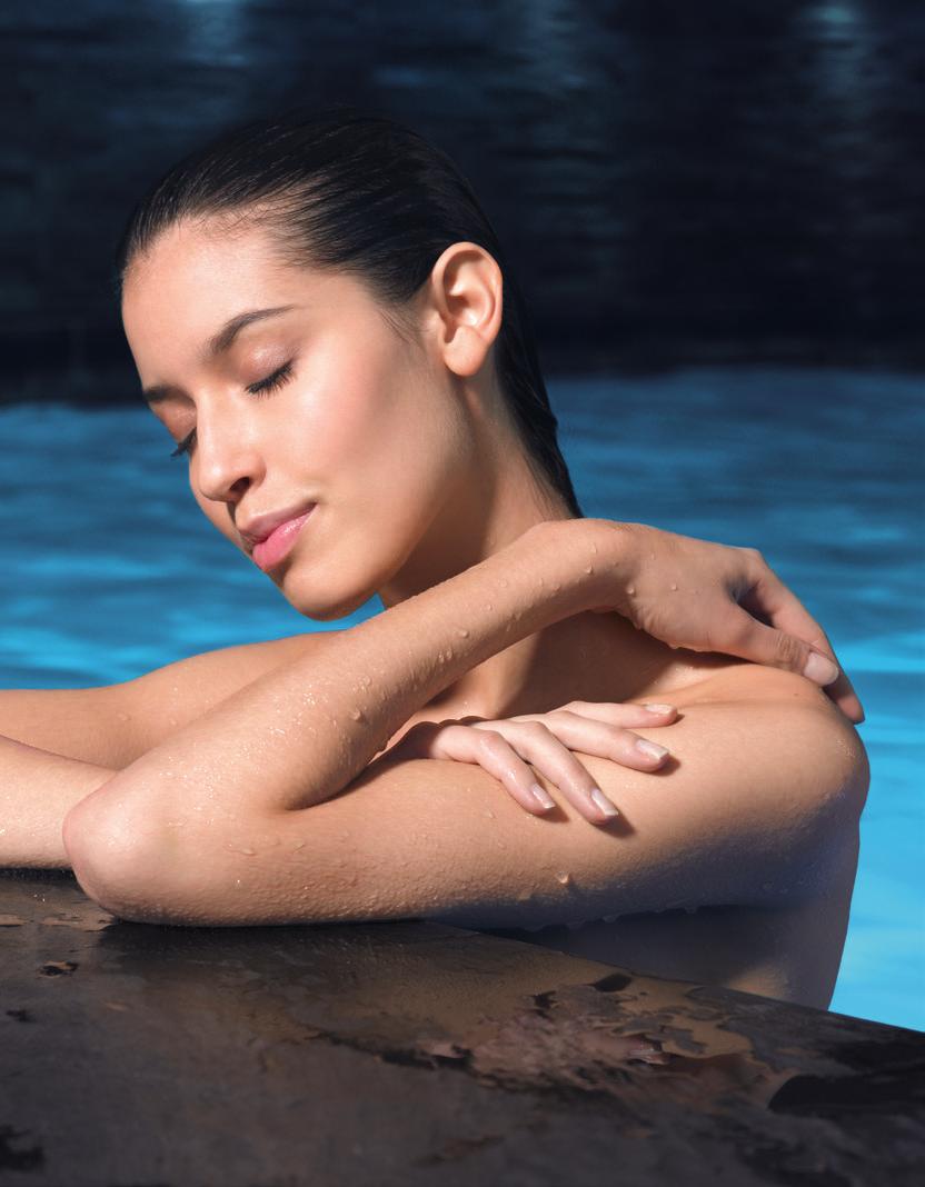 Baths A true Balneotherapy treatment, the hydromassage bath offers proven relaxing benefits against tension and