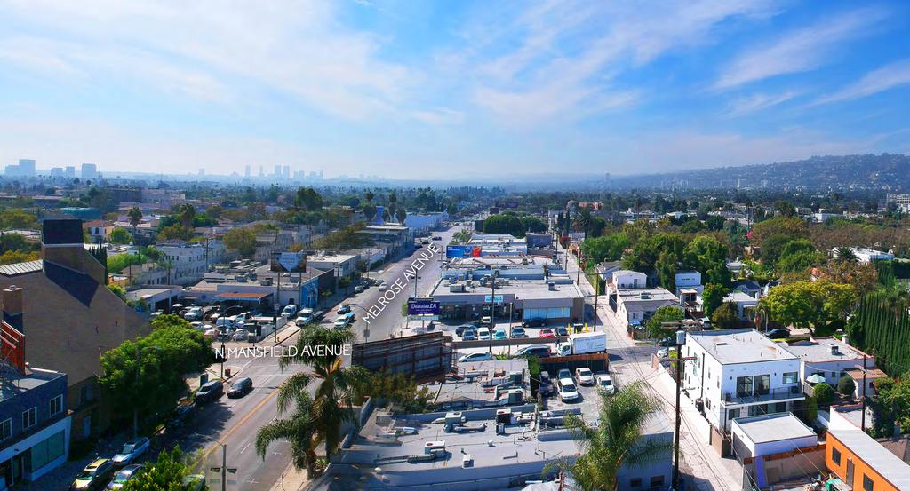 INVESTMENT HIGHLIGHTS IRREPLACEABLE MELROSE AVENUE LOCATION Ideally located along a price stretch of Melrose Avenue between North La Brea and North Highland on the corner of Melrose Avenue and