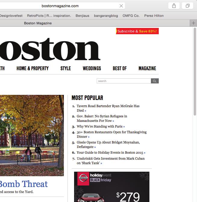 com features the same authoritative journalism and insider information found in the pages of Boston magazine, complemented by