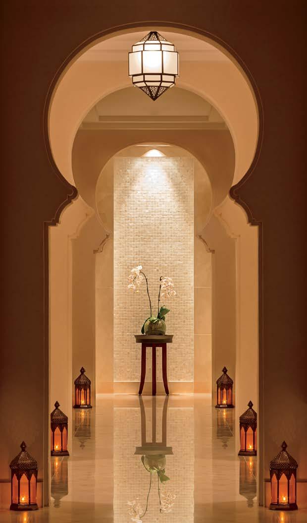 experience EXPERIENCE The Ritz-Carlton Spa, Dubai has infused the traditional raw elements and essences of the ancient lands of the Southern Arabian Peninsula which during the middle-ages was known