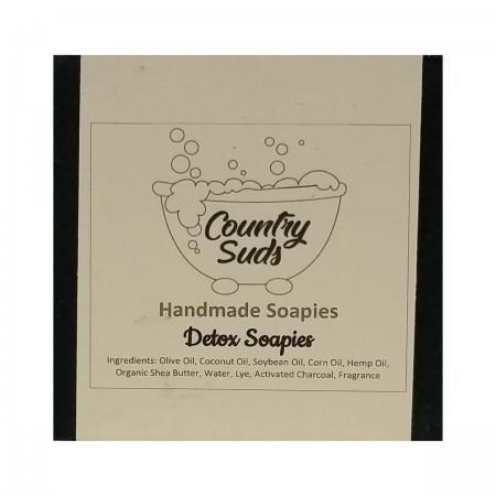 Detox Soapie This soap will detox the dead skin from your body. It is also commonly called Charcoal Soap.