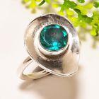 Ring Size 7 Rs 1 400 230) Faceted Teal