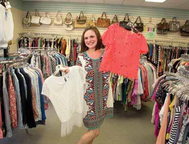 It s also a great place for teens and adults to shop for wardrobe basics or upscale fashions.