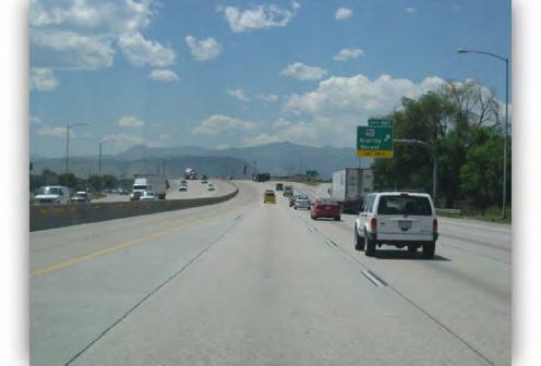 I-70/Kipling PEL Study Operational Analysis An assessment of traffic operations and levels of service (LOS) was completed for the existing peak hour traffic volumes for freeway, ramp merge/diverge,