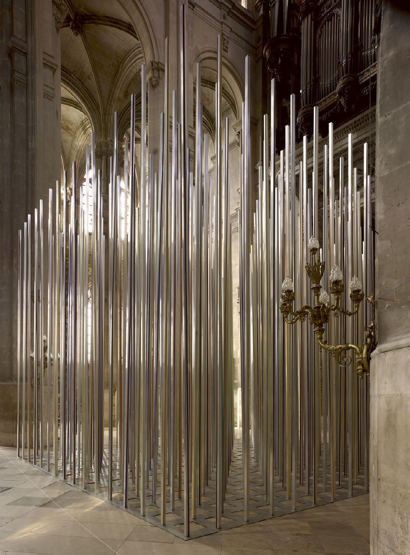View of the installation at Église