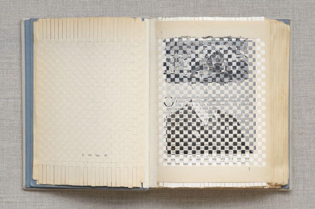 Le Mariage du hollandais et de l islandais, 1977 Weaving books, 19 x