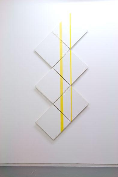 Sans titre (cube Painting), 1973 Acrylic on canvas, six