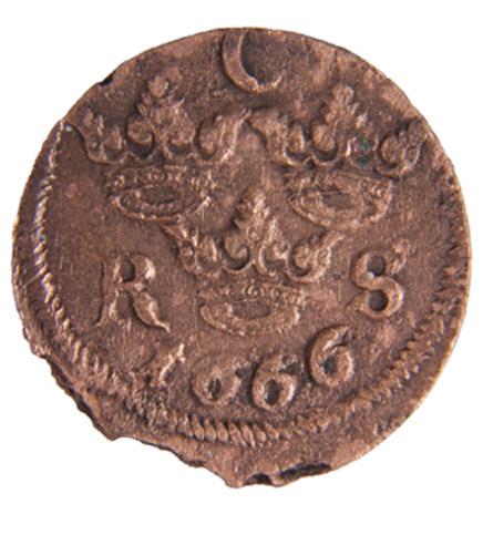 (577), 6 ½ öre, Johan III (578), 7 /6 öre,