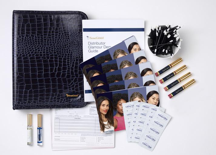 New Distributor Kit and Pack Options SeneGence DISTRIBUTOR OPPORTUNITIES Choose one of these incredible options to help you get your business started at great savings.
