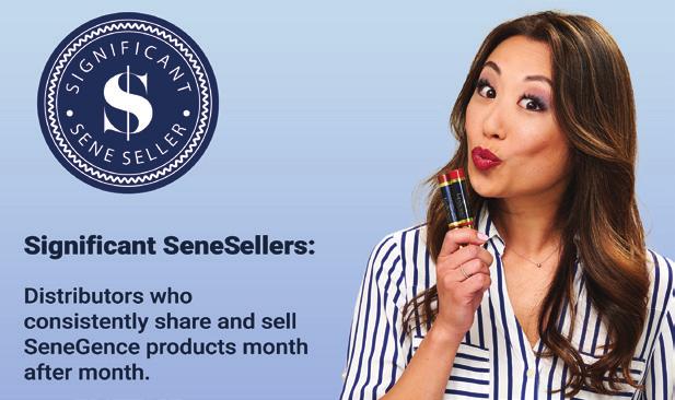 SeneGence DISTRIBUTOR OPPORTUNITIES Jump Start You are eligible to receive a 50% discount on