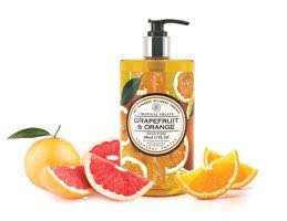 TROPICAL FRUITS GRAPEFRUIT & ORANGE TROPICAL FRUITS Grapefruit & Orange Bittersweet grapefruit combined with tangy orange brings the scent of summer to the bathroom.
