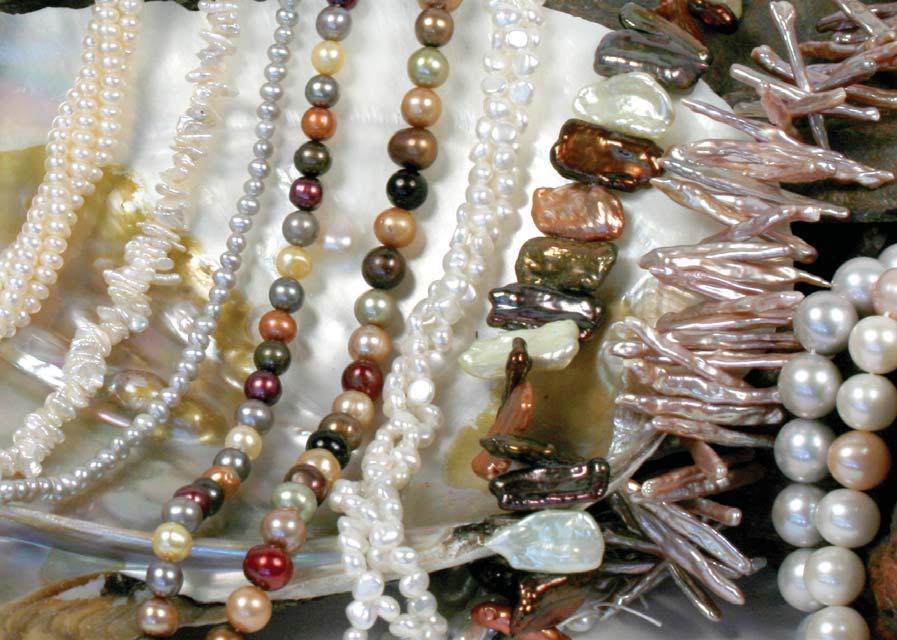 New loose freshwater cultured pearls Pearls have long been a symbol of purity, wisdom, beauty and wealth, and for the jeweller great for creating imaginative