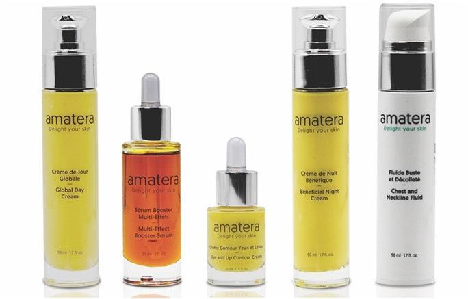 AMATERA www.amateracosmetics.com Luxembourg amatera is an innovative, natural, high-end cosmetic brand with efficient and precious selected organic skincare ingredients.