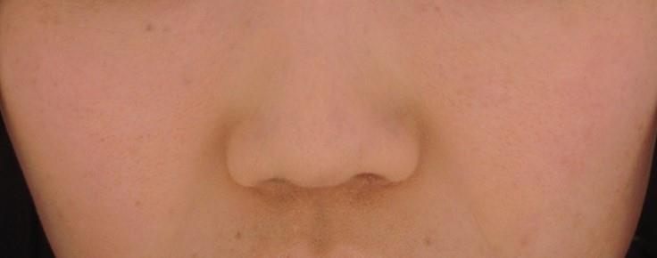 Powder foundation(finish feeling) [mg] In the application in the same
