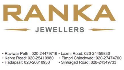 9. Ranka Jewellers Pune 5% discount on diamond jewellery Participating Stores: 1.