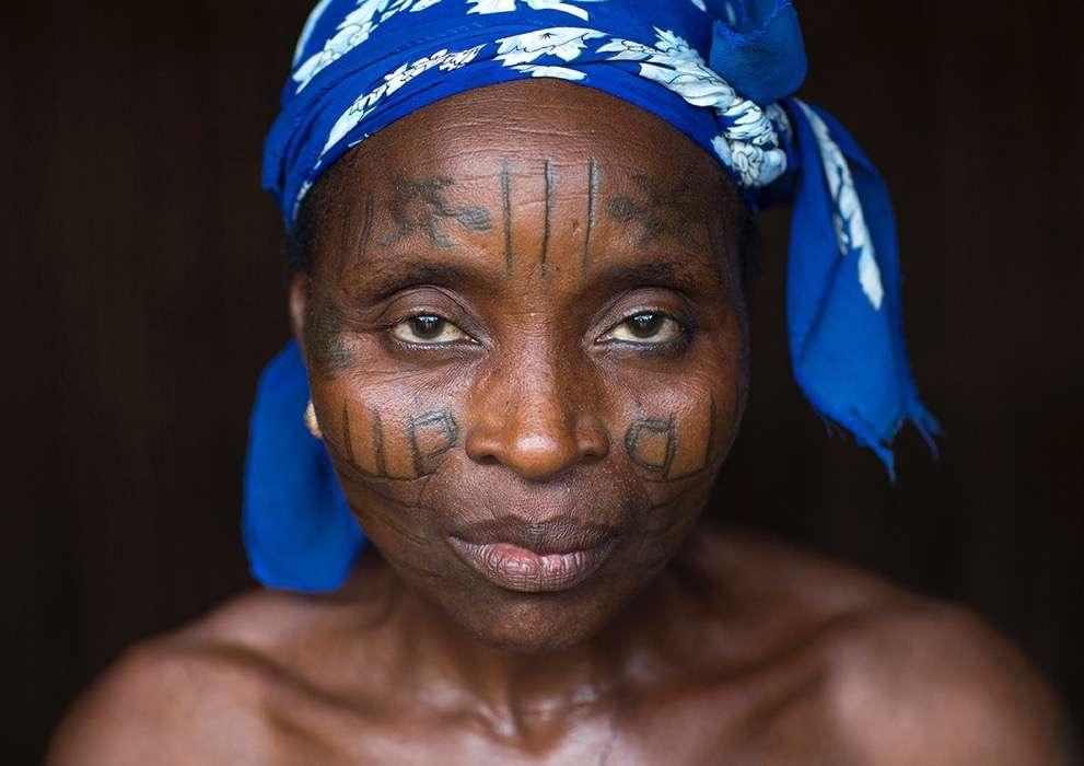 Scarification is also seen as a way to connect a woman to