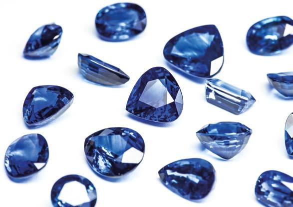 INTELLIGENCE SOPHISTICATED SAPPHIRES Sapphires continue to captivate the market with their alluring depths of colour and suitability for jewellery and personal collections.