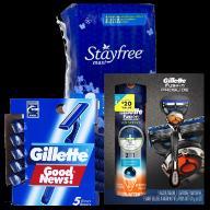 73 H B A - Shaving Accessories Gillette Fusion Proglide Gift Set 1 Razor, 1 Cartr, 1 Shave